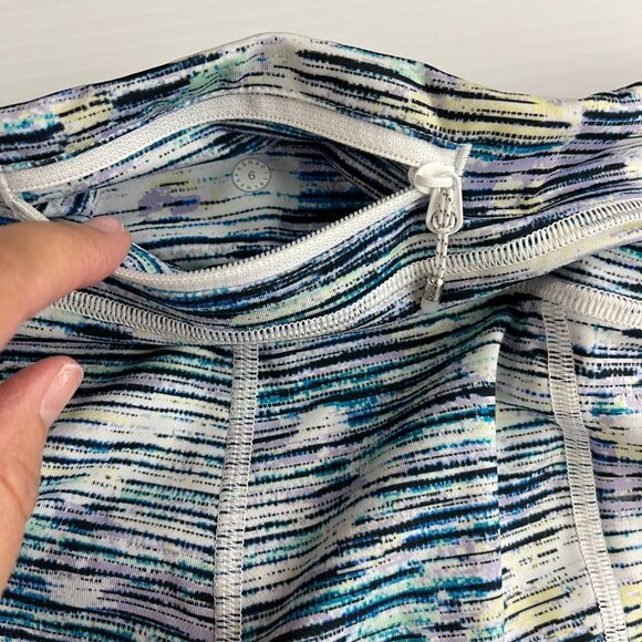 Lululemon Inspire Crop II FGRT Multicolor Full On Luxtreme Medium Rise Legging 6 - Picture 8 of 8